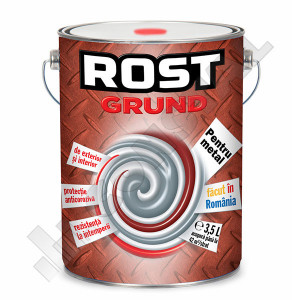GRUND PENTRU METAL ROSU OXID ROST 3.5 L