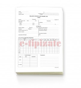 Fisa de consultații copii - A4