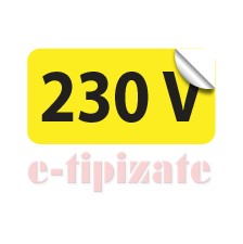 Etichete prize 230V - set 10 buc autoadezive