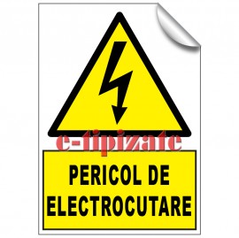 Pericol de electrocutare
