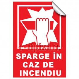 Sparge in caz de incendiu