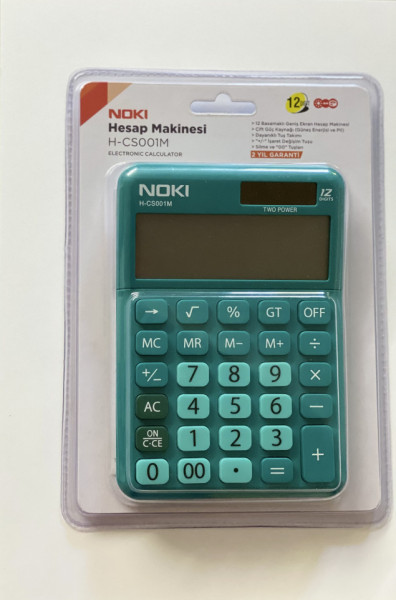 Calculator NOKI Verde Inchis
