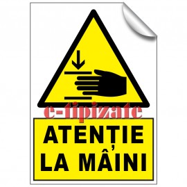 Atenție la mâini