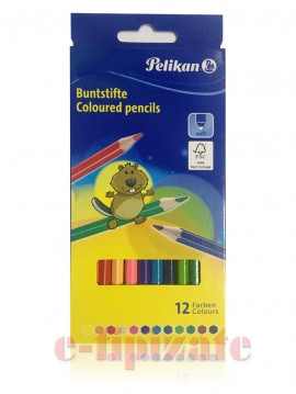 Creioane colorate PELIKAN 12 buc