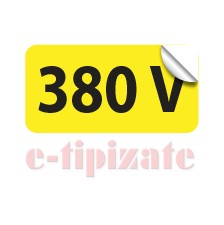 Etichete prize 380V - set 10 buc autoadezive