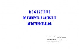 Registru Acces Auto - 100 file