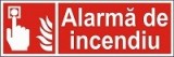 Indicator "Alarma de incendiu" - model 2 A5