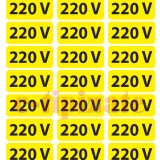 Etichete prize 220V - pe suport A4