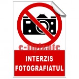 Interzis fotografiatul