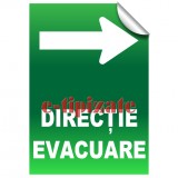 Direcție evacuare - Dreapta