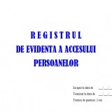 Registru Acces Persoane - 50 file