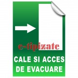 Cale si acces de evacuare - Dreapta