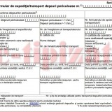 Foaie de parcurs transport marfa completata