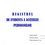 Registru Acces Persoane - 25 file