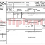 Foaie de parcurs transport marfa model pdf