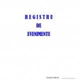 Registru Evenimente - 25 file