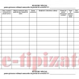 Registru Special Evidenta Contracte, pentru Societatile specializate de Paza si Protectie - 50 file