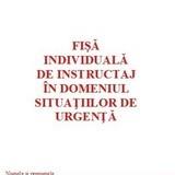 0,69 Lei / buc - PACHET 300 Fise SU ( Fise individuale de instructaj in domeniul situatiilor de urgenta ) + CADOU 1 PIX SCHNEIDER K15