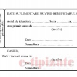 Dispozitie de plata(incasare) casierie A6