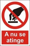 Indicator "A nu se atinge" - model 2 A5