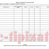 Registru Acces Persoane - 100 file