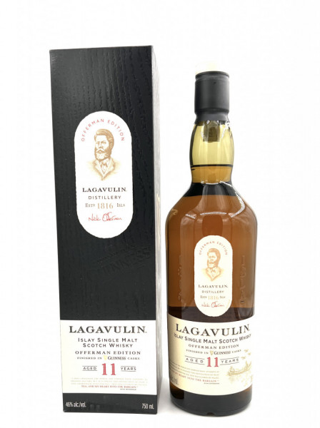 Lagavulin 11 yo Offerman box bottle