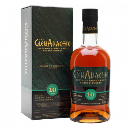 GlenAllachie 10 yo Cask Strenght Batch 3, Whisky 58.2%, 700 ml