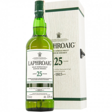 Laphroaig 25 box bottle