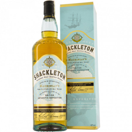 Whisky, Shackleton Blended Malt Large Front