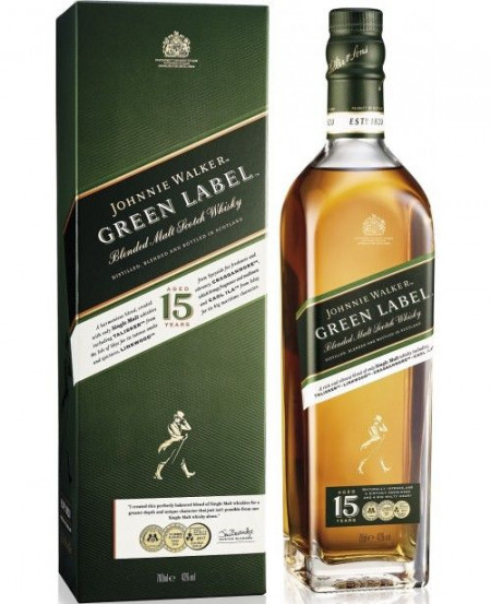 Whisky Johnnie Walker Green Label 15 Ani 700 ml
