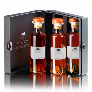 Cognac Deau Tasting Kit VS VSOP XO 40% - 3 X 200 ml