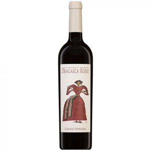 Vin rosu sec Dragaica Rosie, 750 ml
