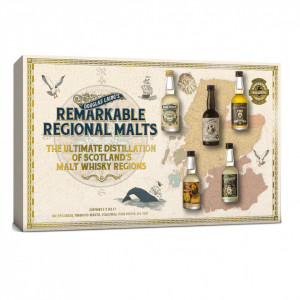 Remarkable Regional Malts Miniature Gift Pack, 5 x 50 ml