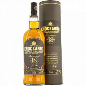 Knockando 18 yo bottle tube