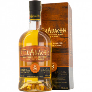 Glenallachie 8 yo - 48 % koval rye quarter cask wood finish - 700 ml