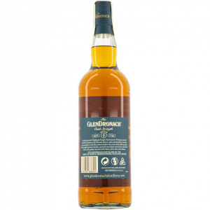 Glendronach batch 8 bottle back