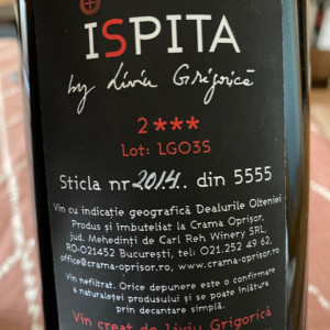 Vin rosu cupaj Ispita Savoare - 750 ml