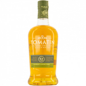 Whisky Tomatin 12 yo, Single Malt 43%, 700 ml