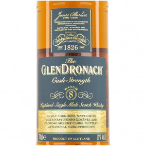 Glendronach batch 8 bottle front