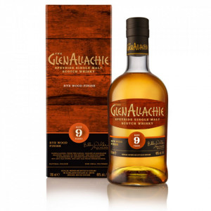 Single Malt Whisky Glenallachie 9 ani - 48 % rye wood finish - 700 ml