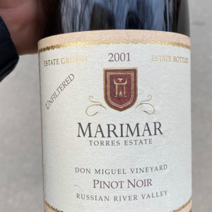 Vin rosu sec Marimar, Torres Estate, Pinot Noir Russian River Valley, 2001 - 750 ml