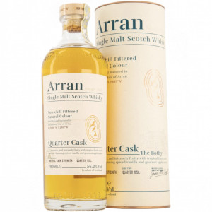 Whisky Arran Quarter Cask, cutie cadou 56,2%, 700 ml