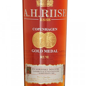 5712421012801 A.H.Riise 1888 Copenhagen Gold Front Label
