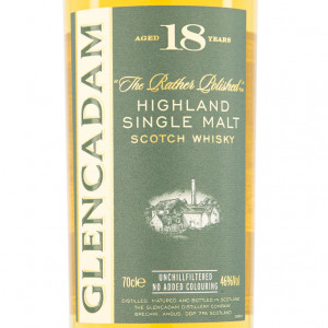 Glencadam 18 yo label