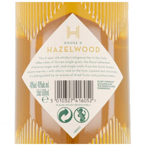 Hazelwood 21 yo, Blended, 40%, 500 ml