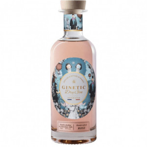Deau Ginetic Gin rose - 43% - 700 ml