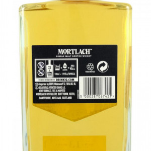 Mortlach 13 yo bottle back