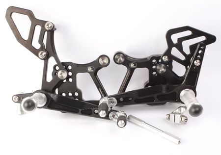 PP Tuning - Scarite racing pentru Kawasaki ZX-10R (2016 - ) Titanium Edition - cu schimbator inversat