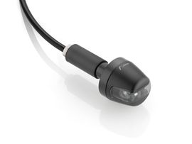 RIZOMA FR060B - Handlebar caps with indicator light Black