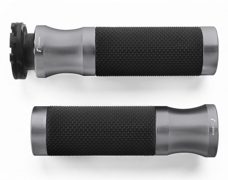 RIZOMA GR255D - Grips SPORT (Ø 22 mm) Grey